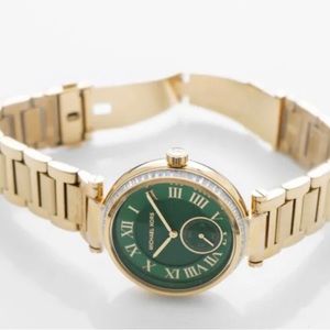 Michael Kors watch MK6065 green and gold